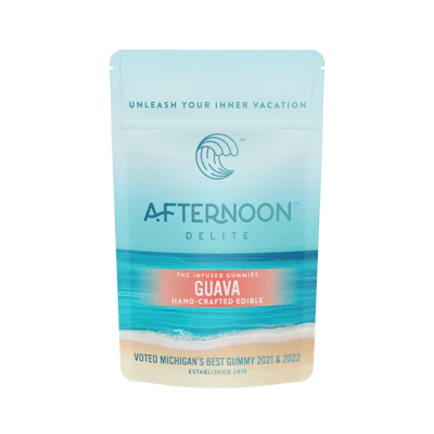 Afternoon Delite - 200mg Gummies - Strawberry Guava