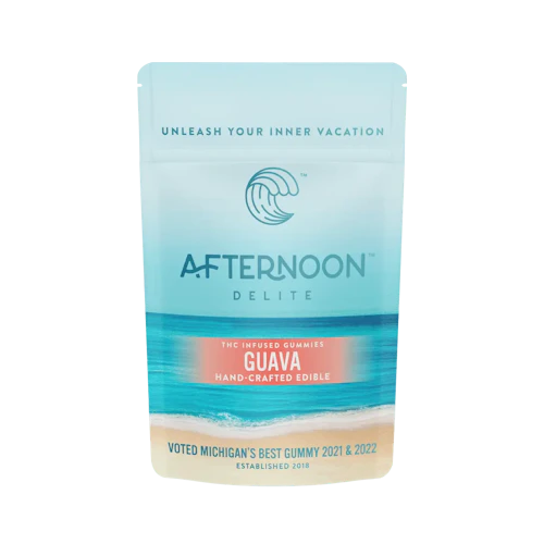 Afternoon Delite - 200mg Gummies - Strawberry Guava