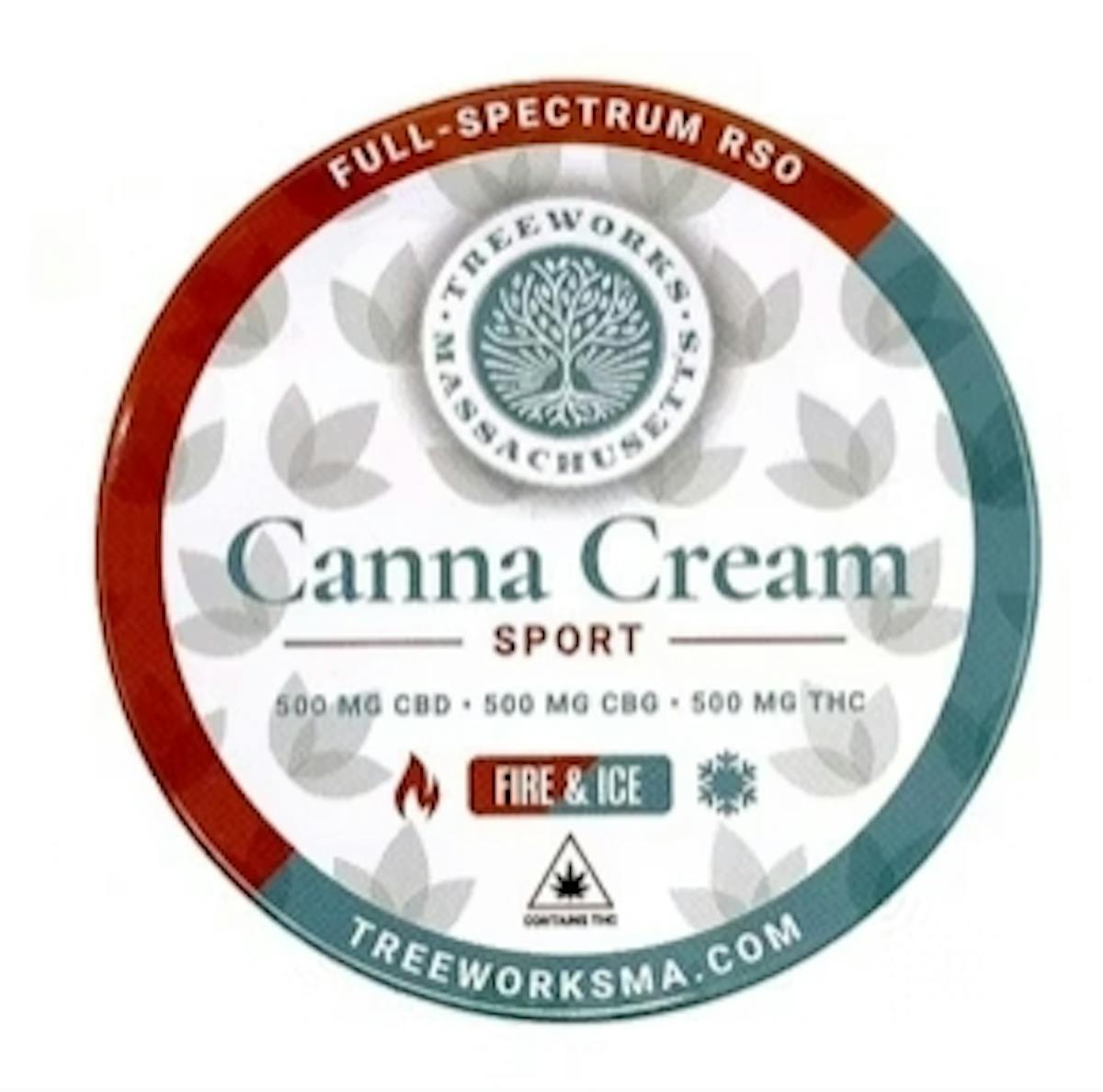 Photo of Sport Canna Cream 1:1 500mg Topical Treeworks