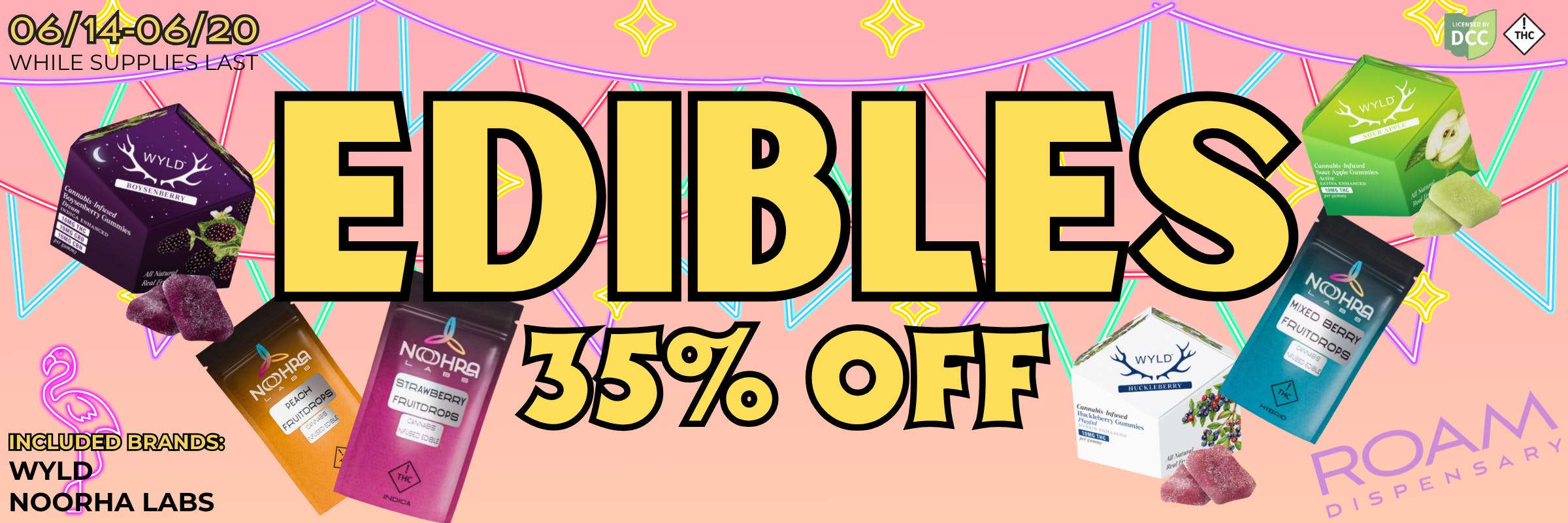 35% Off Edibles from Noohra Labs & Wyld