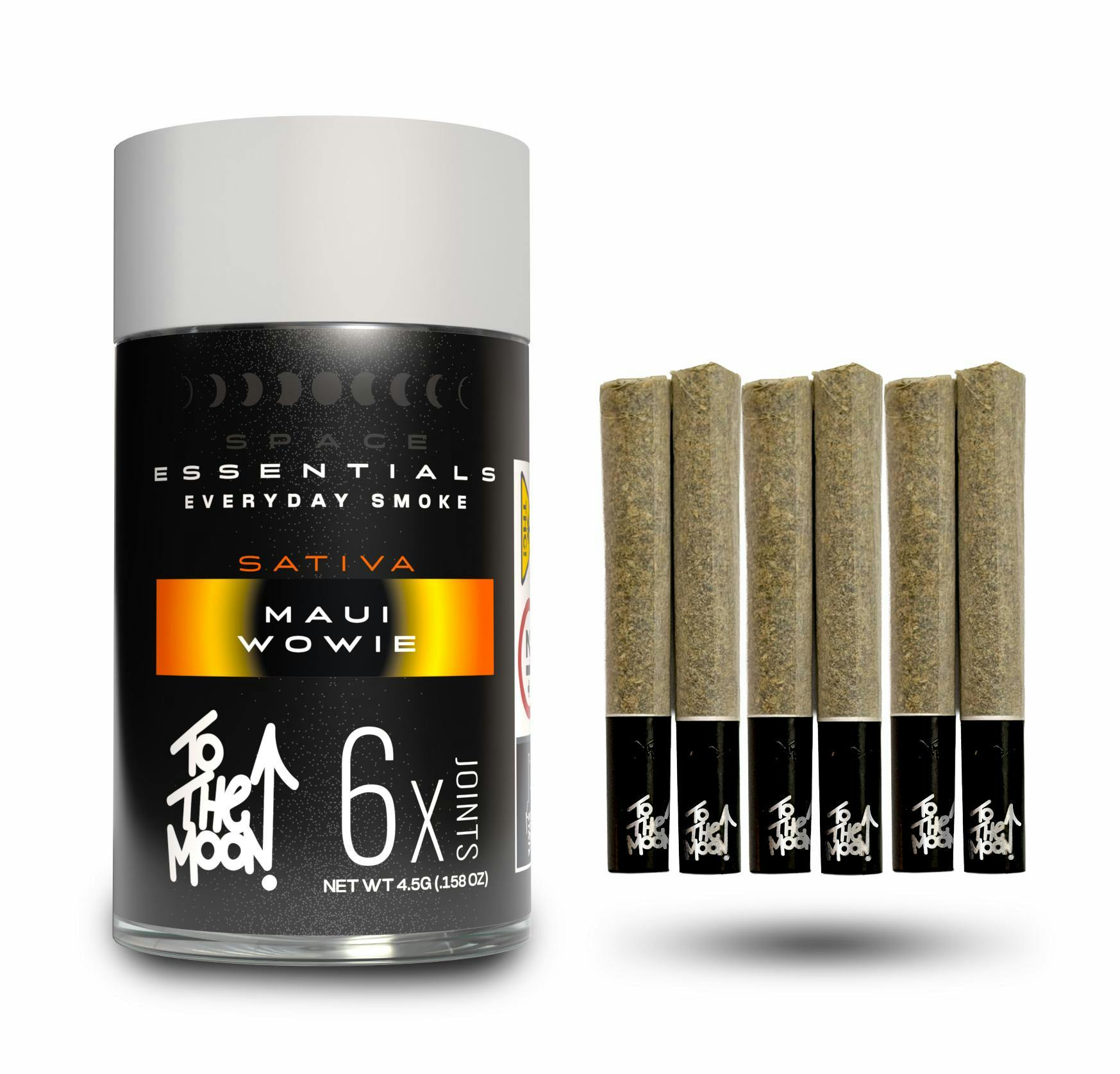 To The Moon Maui Wowie - Prerolls - 6 pack - 4.5g