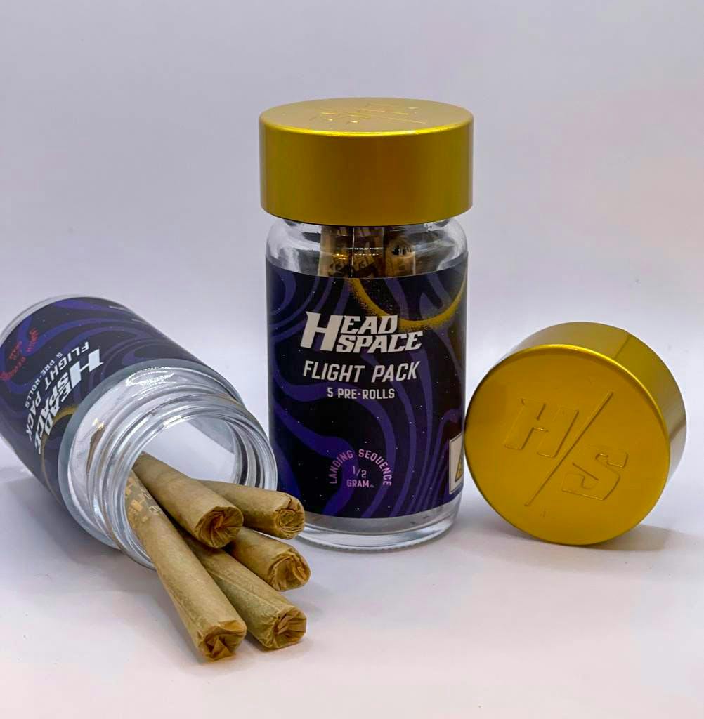 Head Space Indica Landing PreRolls 2.5g 5pk Sacred Bloom Cannabis