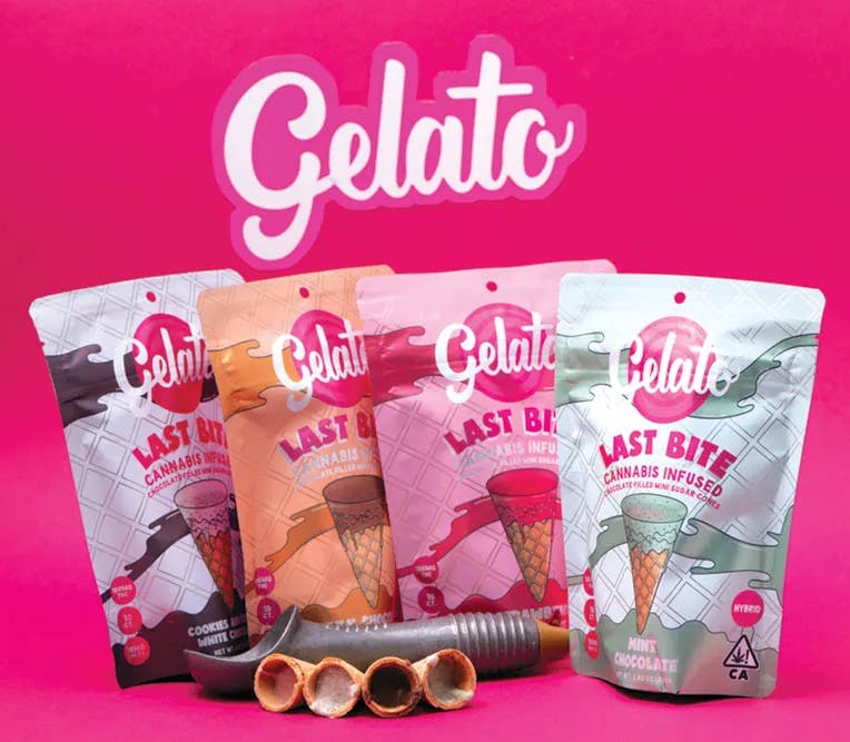 Product: Gelato | Cookie Dough Last Bites Mini Cones Hybrid | 200mg