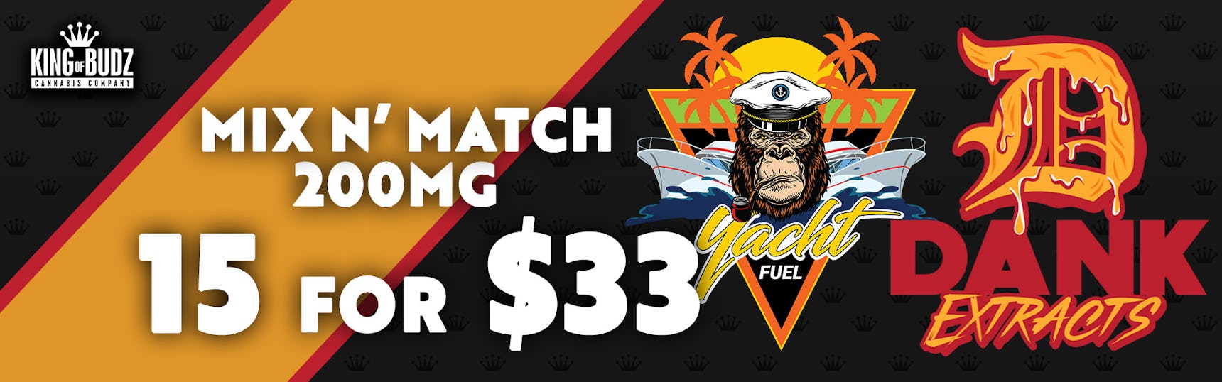 Yacht Fuel/Dank Extracts Gummies 15/$33