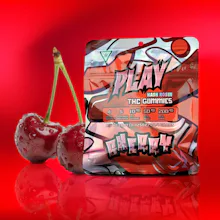 PLAY - 200mg Rosin Gummies - Cherry