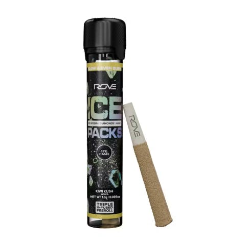 Rove Ice Packs | Kiwi Kush | Triple Infused Preroll