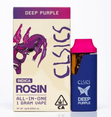 CLSICS - Vape: Deep Purple (Live Rosin Disposable) | Blum - Santa Ana