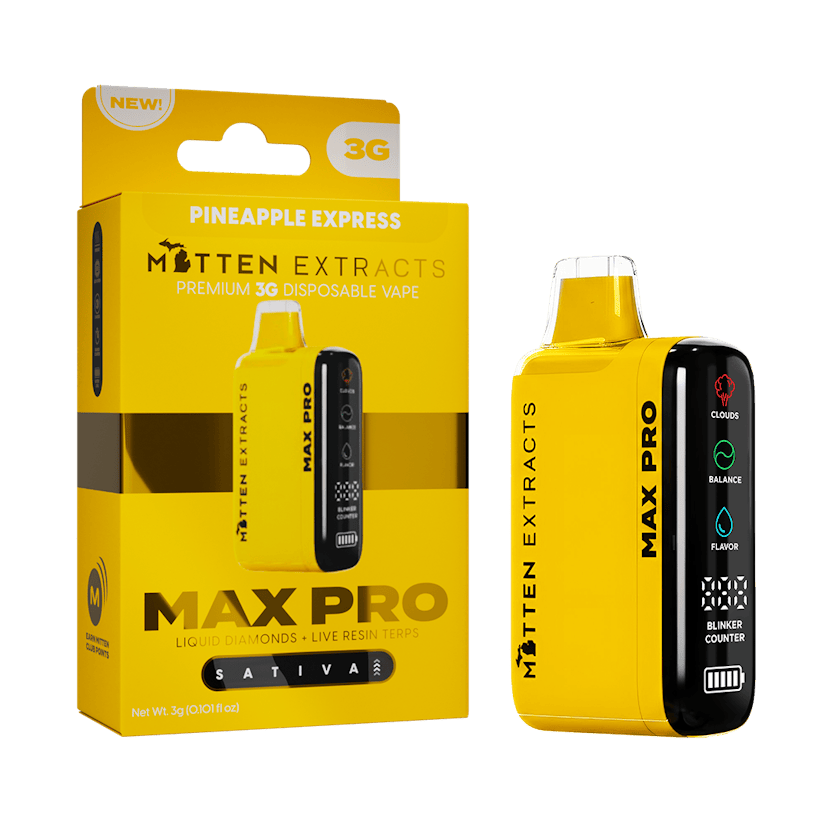 Mitten Extracts Max Pro AIO | Pineapple Express
