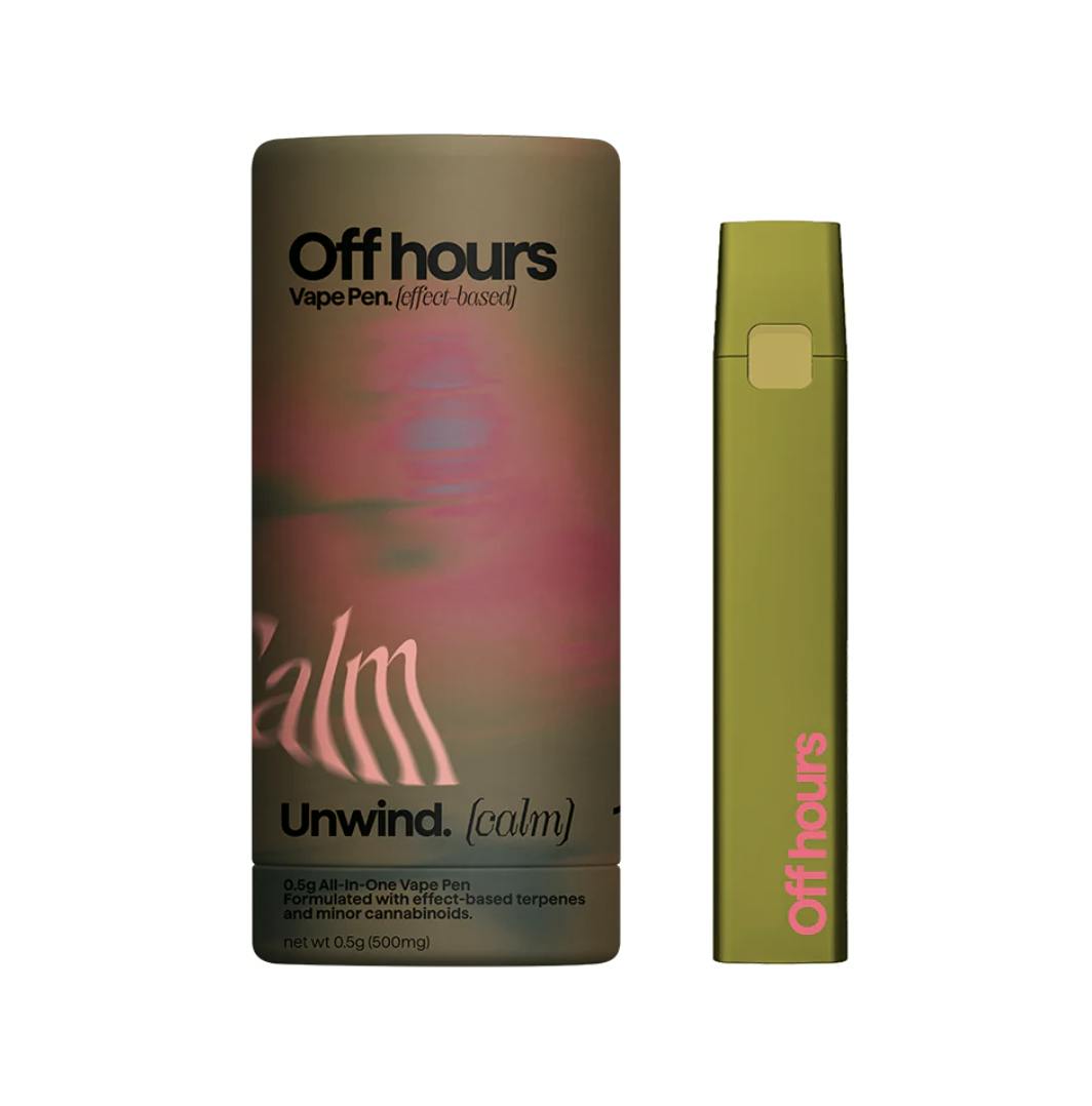 OFF Hours | 0.5g AIO Vapes | Unwind (Calm)