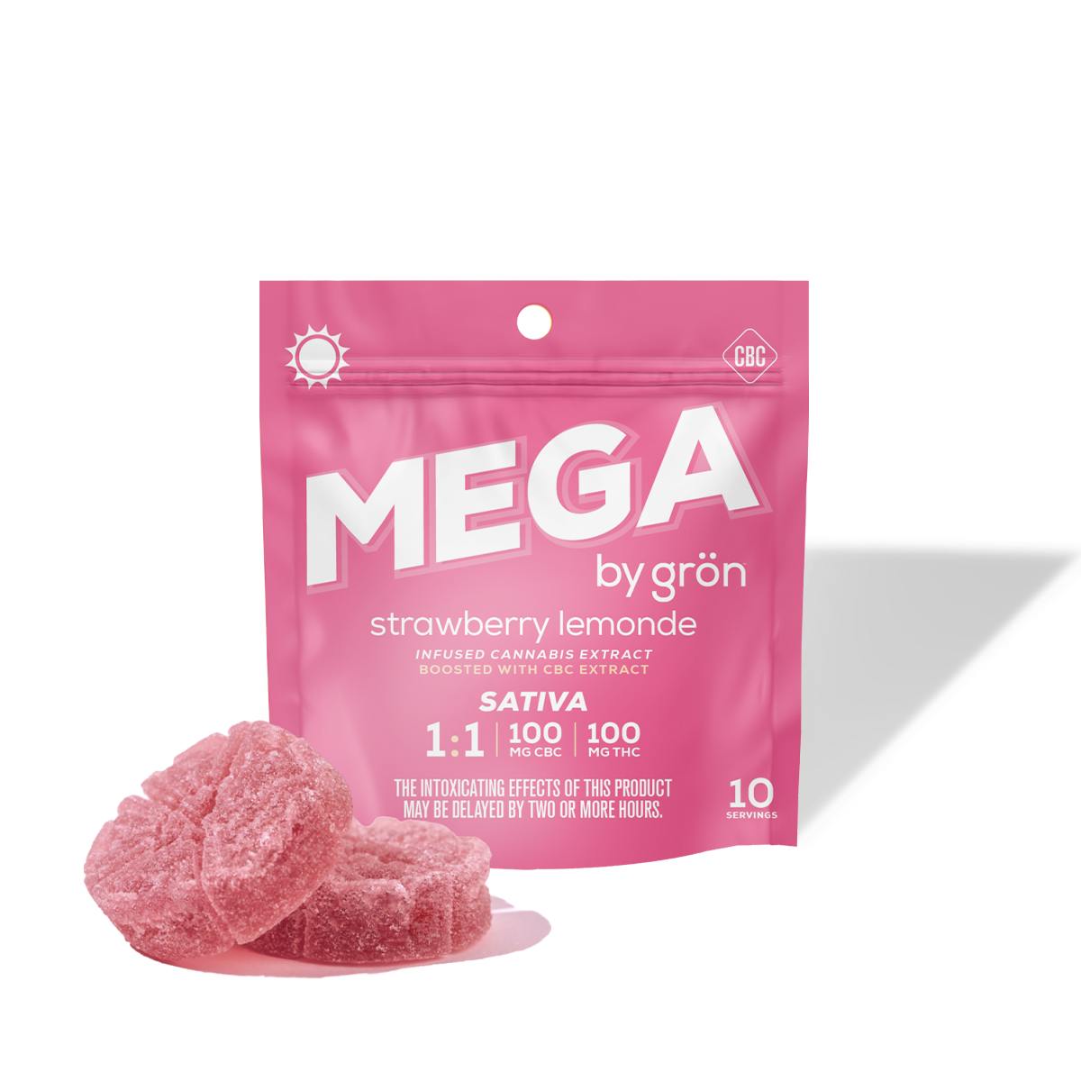 1:1 Strawberry Lemonade Mega Discs - Sativa-1