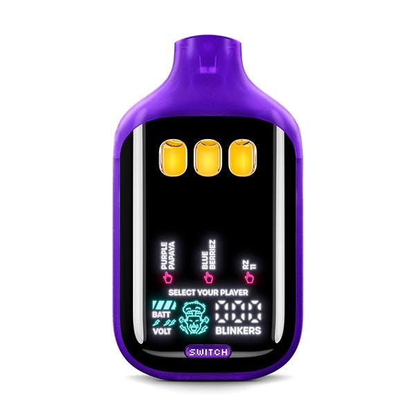 Purple Papaya x Blue Berriez x RZ-11 Triple Tank Vape - The Flowery NY