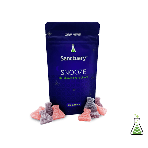 Mixed Berry (w/ Melatonin) - 100mg Fruit Chews - Sanctuary Medicinals
