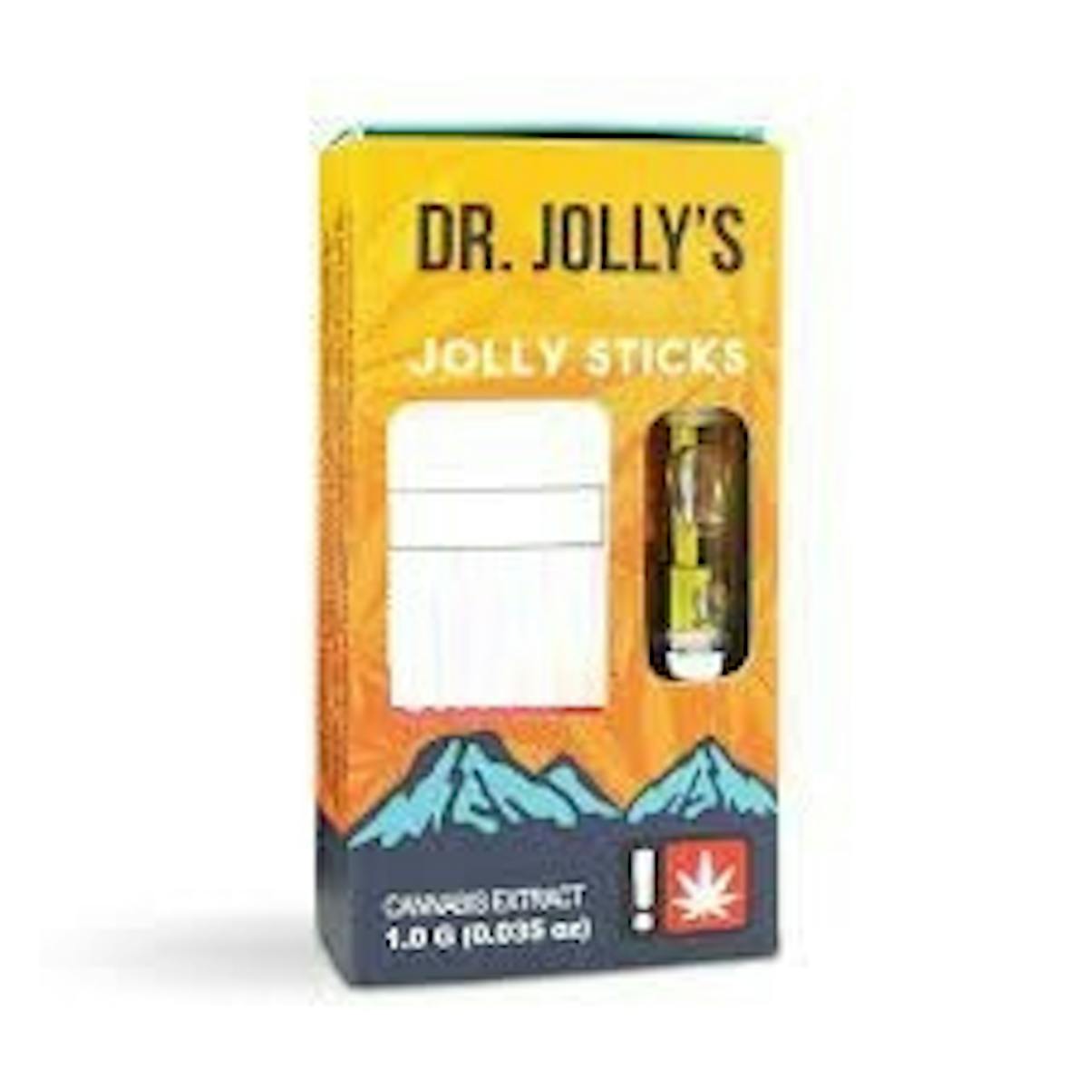 Dr. Jolly's 1g VANILLA SORBET LR + Distillate Jolly Sticks 1g Vaporizers |  Dr. Jolly's |