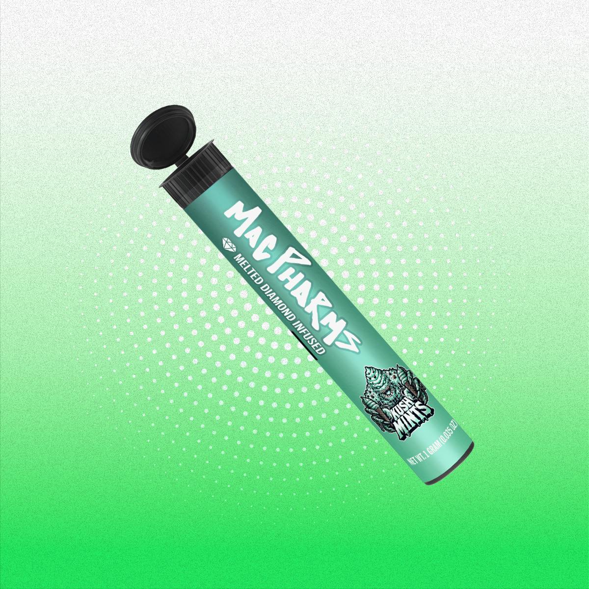 Mac Pharms Kush Mints 1.2g Infused Pre-Roll