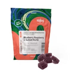 Blueberry Raz x Sunset Runtz | Live Resin Gummies | MFNY-0