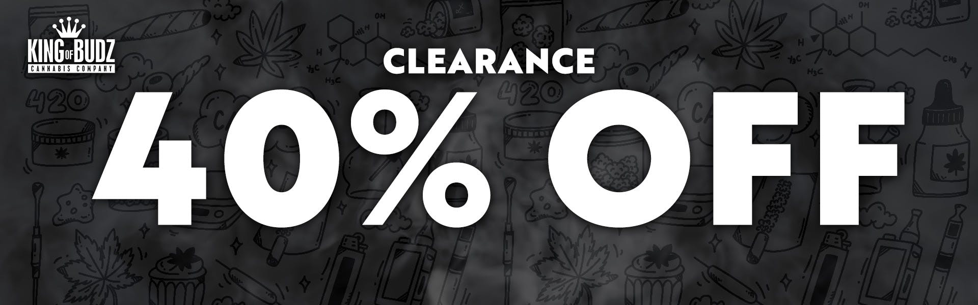 Clearance - 40 Percent OFF