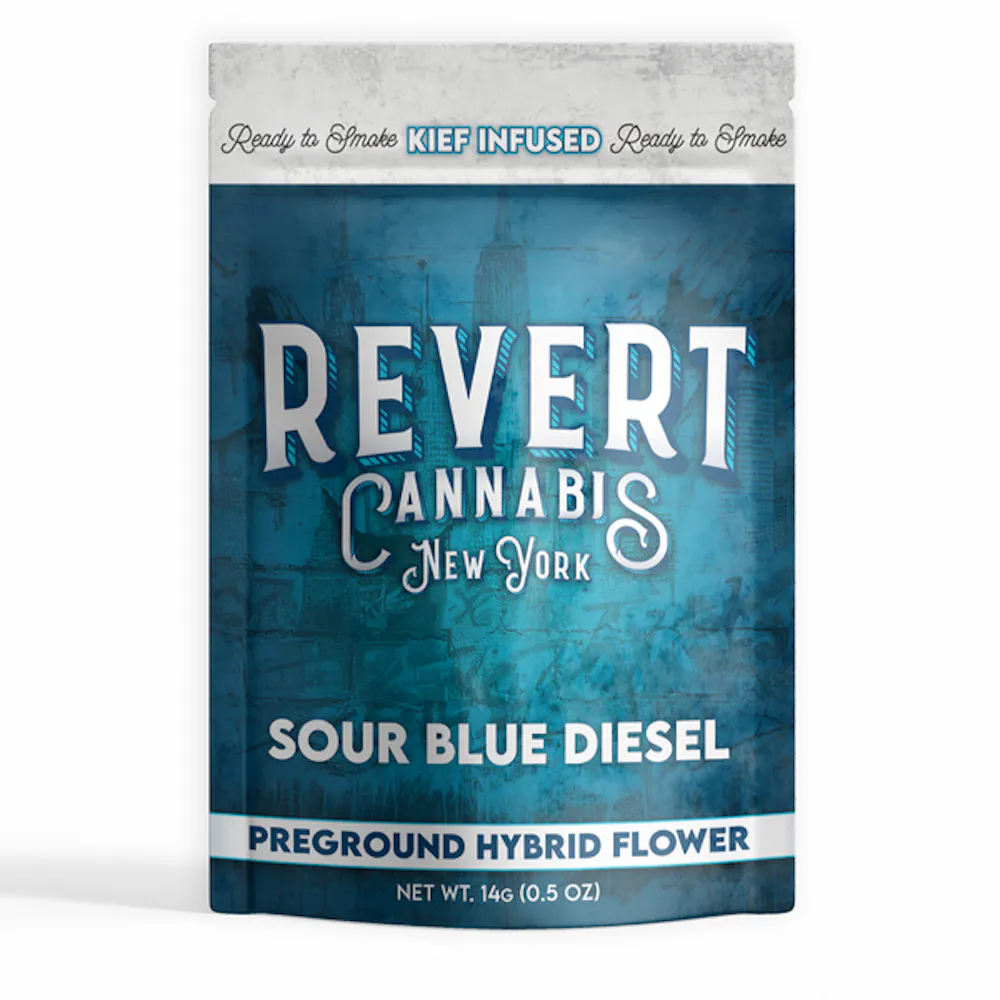 Product Revert - Sour Blue Diesel - 14g - Infused Ground Flower