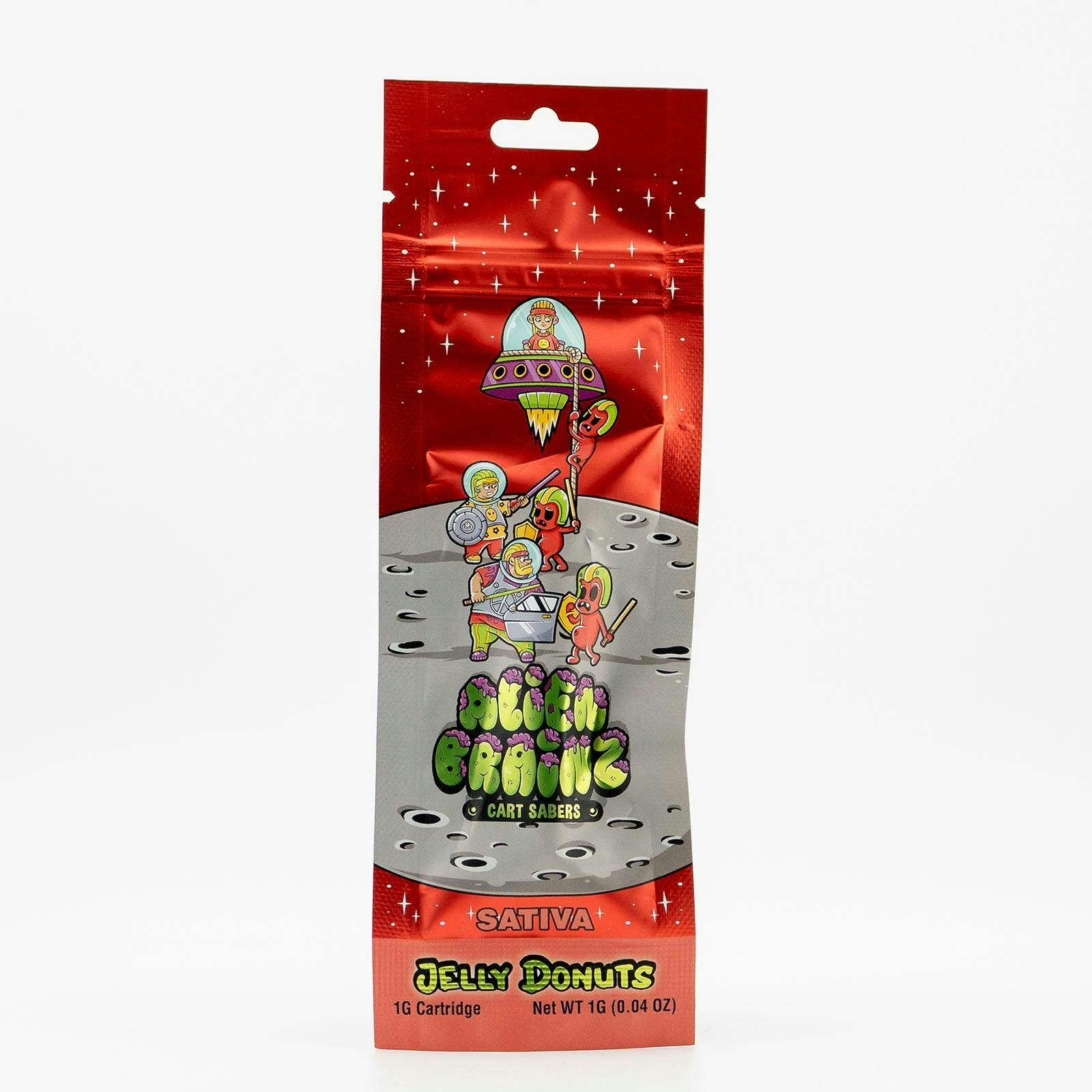 Product: Alien Brainz | Vape Cart - Jelly Donut - 1g