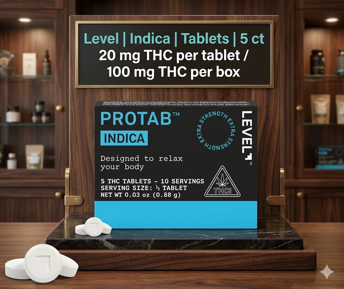 Product Level | Protab Indica | Tablets | 5ct | 100mg