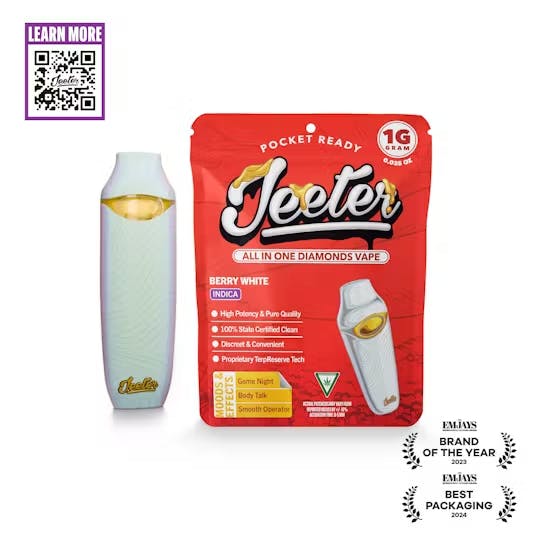 Jeeter - 1g Liquid Diamond Disposable - Berry White