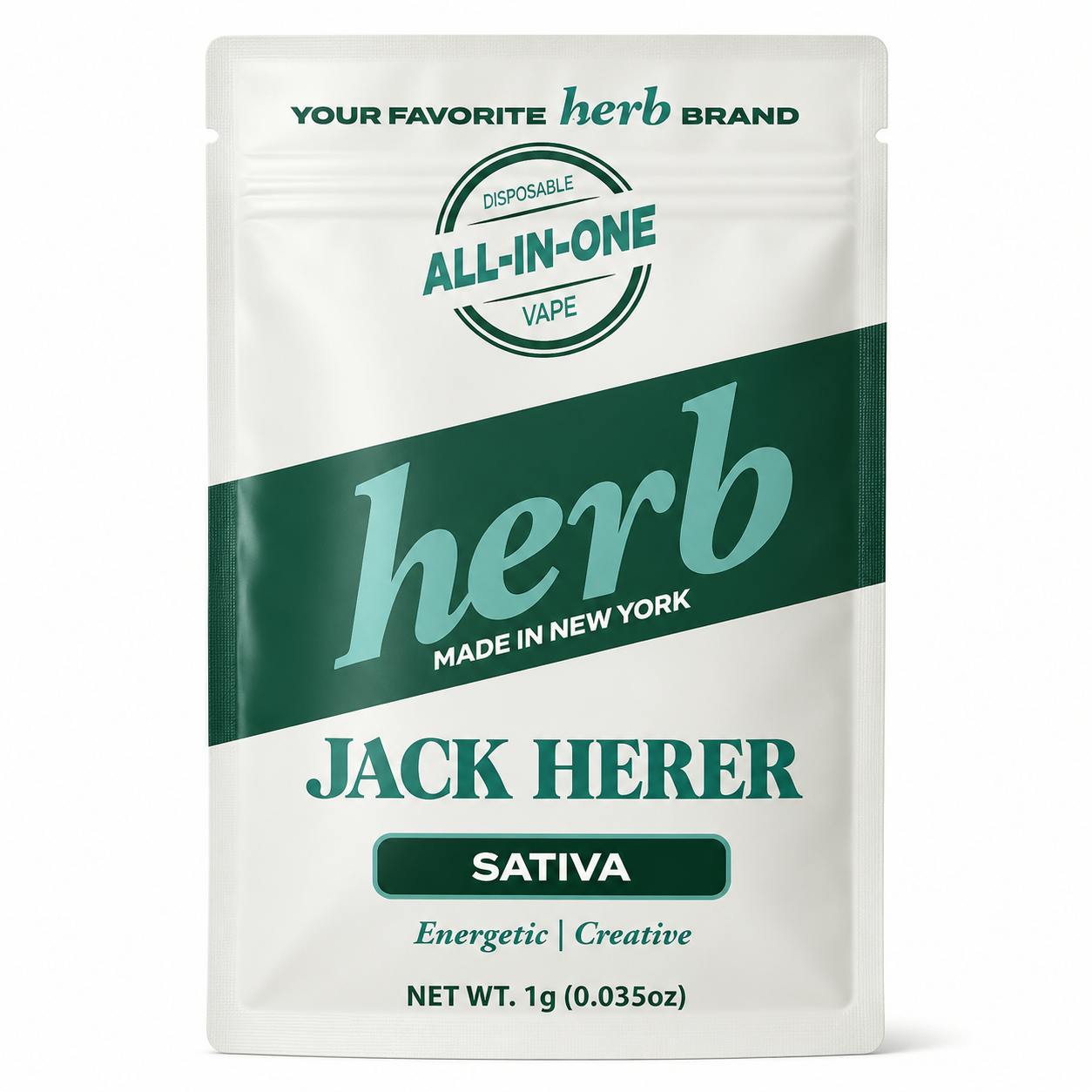 Herb - 1g Disposable - Jack Herer