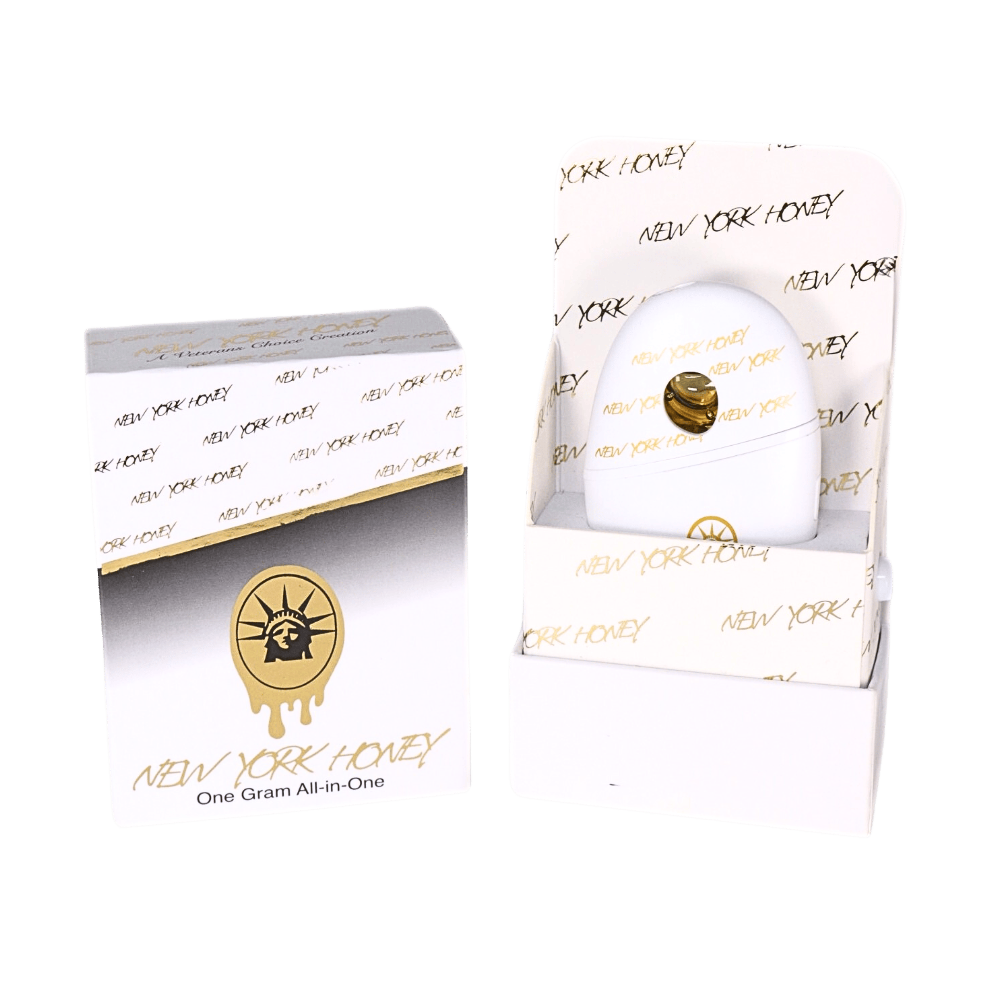 Product New York Honey - Peach Ringz - 1g - Enhanced Resin Vape (Pure/Weed Terps Only)