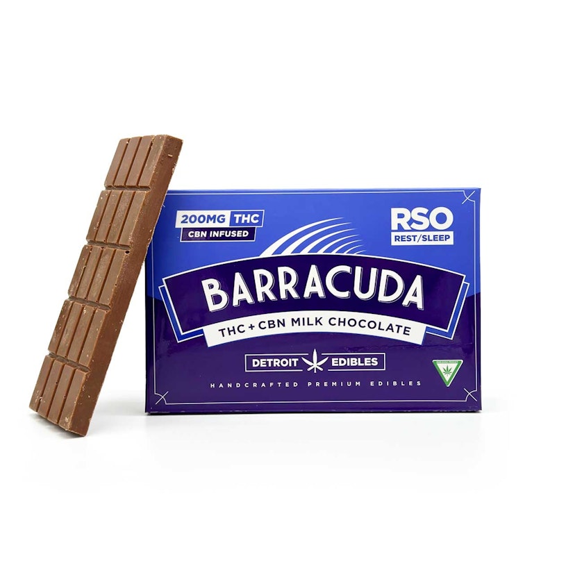 Barracuda Rest/Sleep RSO Bar – Milk Chocolate