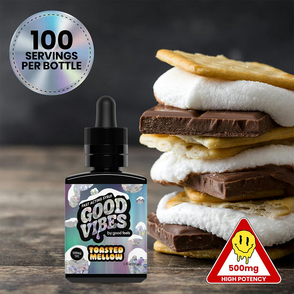 Product Good Vibes Toasted Marshmellow Syrup | Tincture | 500mg