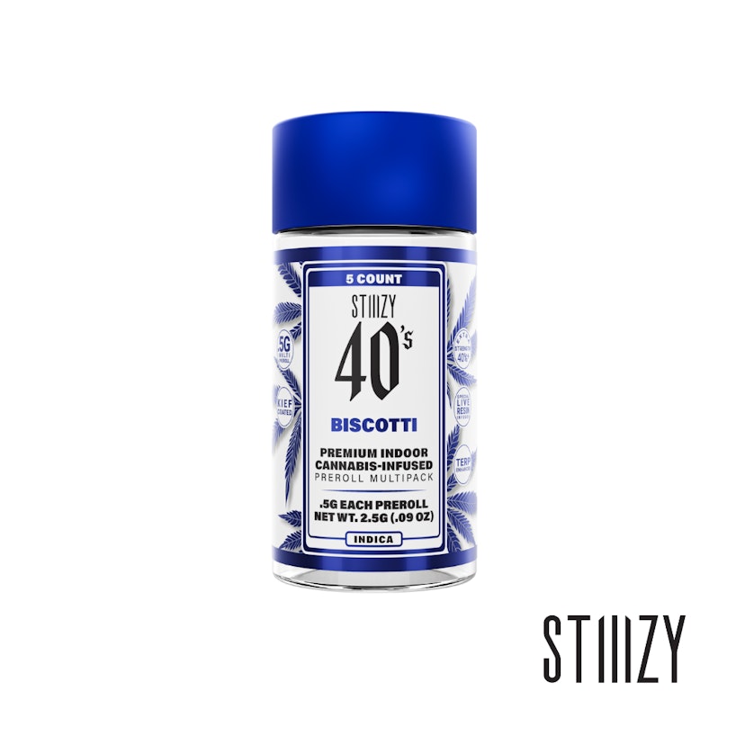 Stiiizy 5 x .5g Infused Prerolls Orange Sunset