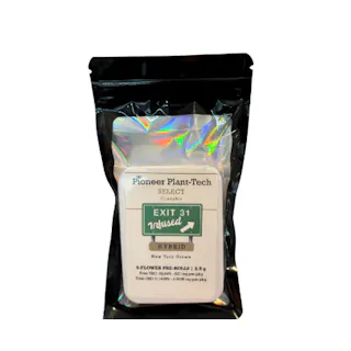 PIONEER PLANT TECH | EXIT 31 INFUSED HALF GRAM PRE-ROLLS 5 PACK