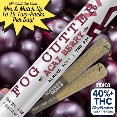 Product Acai Berry Distillate Infused | Pre Rolls 2pk