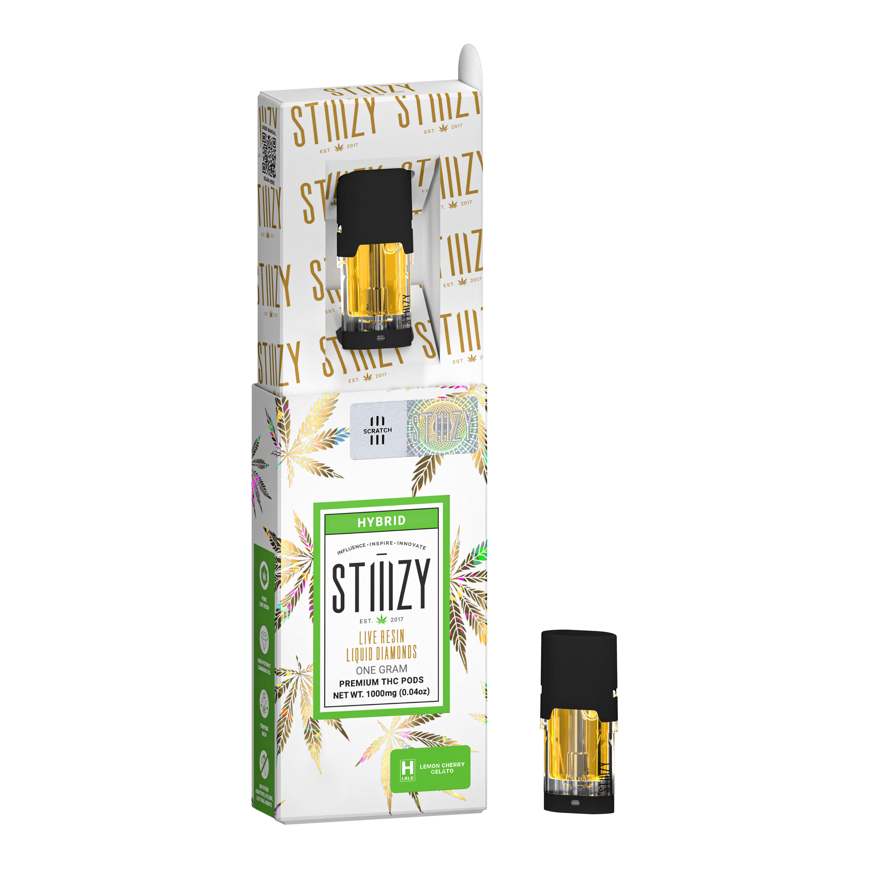 STIZZY Live Resin Liquid Diamonds (1g) POD LCG (H)-2