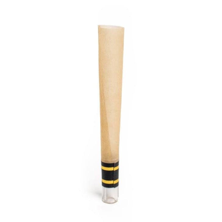 King Of Budz - 3pk Cones - King Size Unbleached 8mm Glass Tip