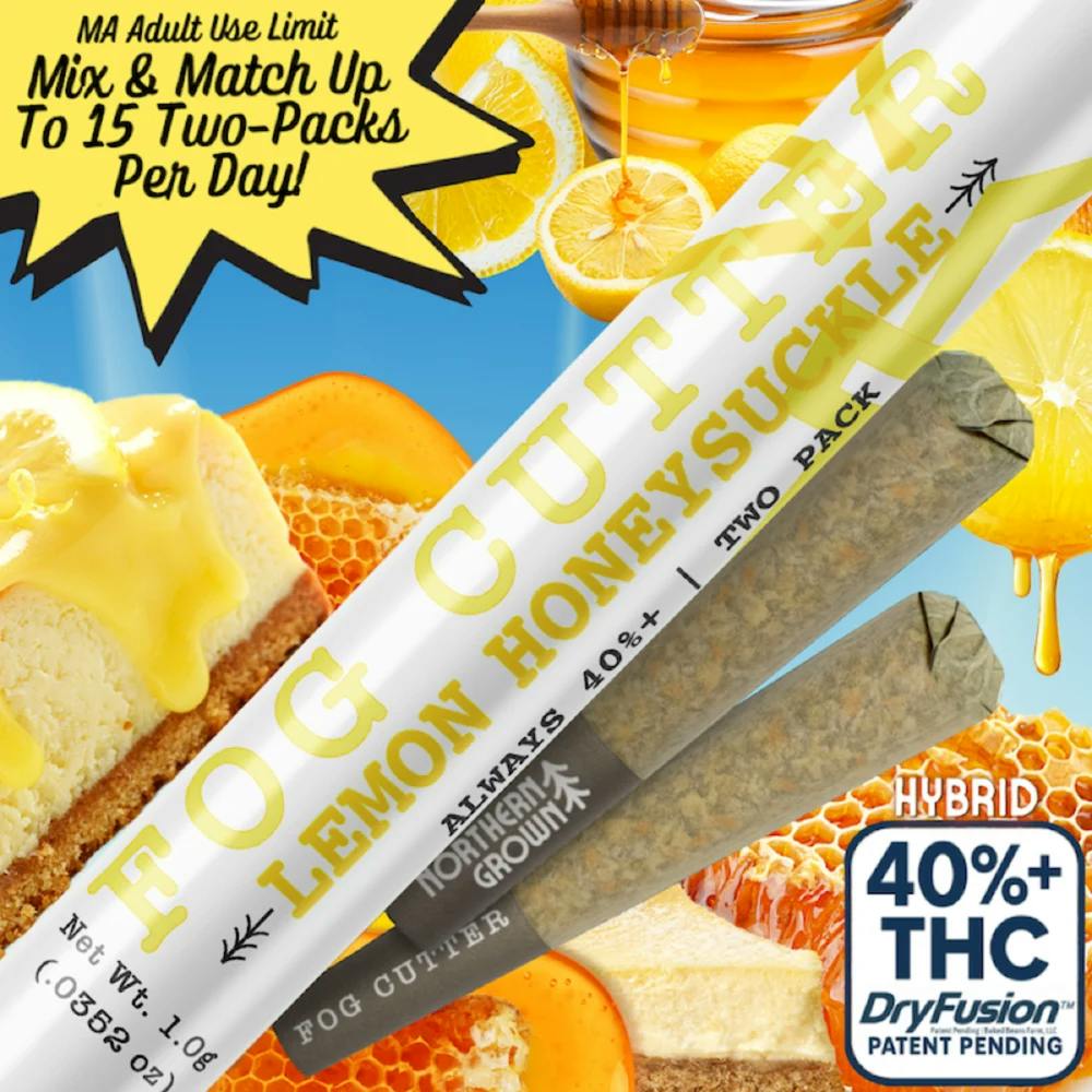 Product Lemon Honeysuckle Distillate Infused | Pre Rolls 2pk