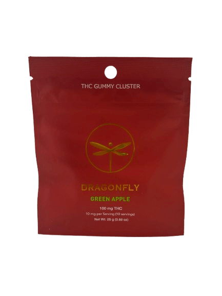 Dragonfly - 100mg Gummies - Green Apple