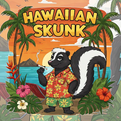 DELI - Hawaiian Skunk - FLOWER by Vendco at King of Budz