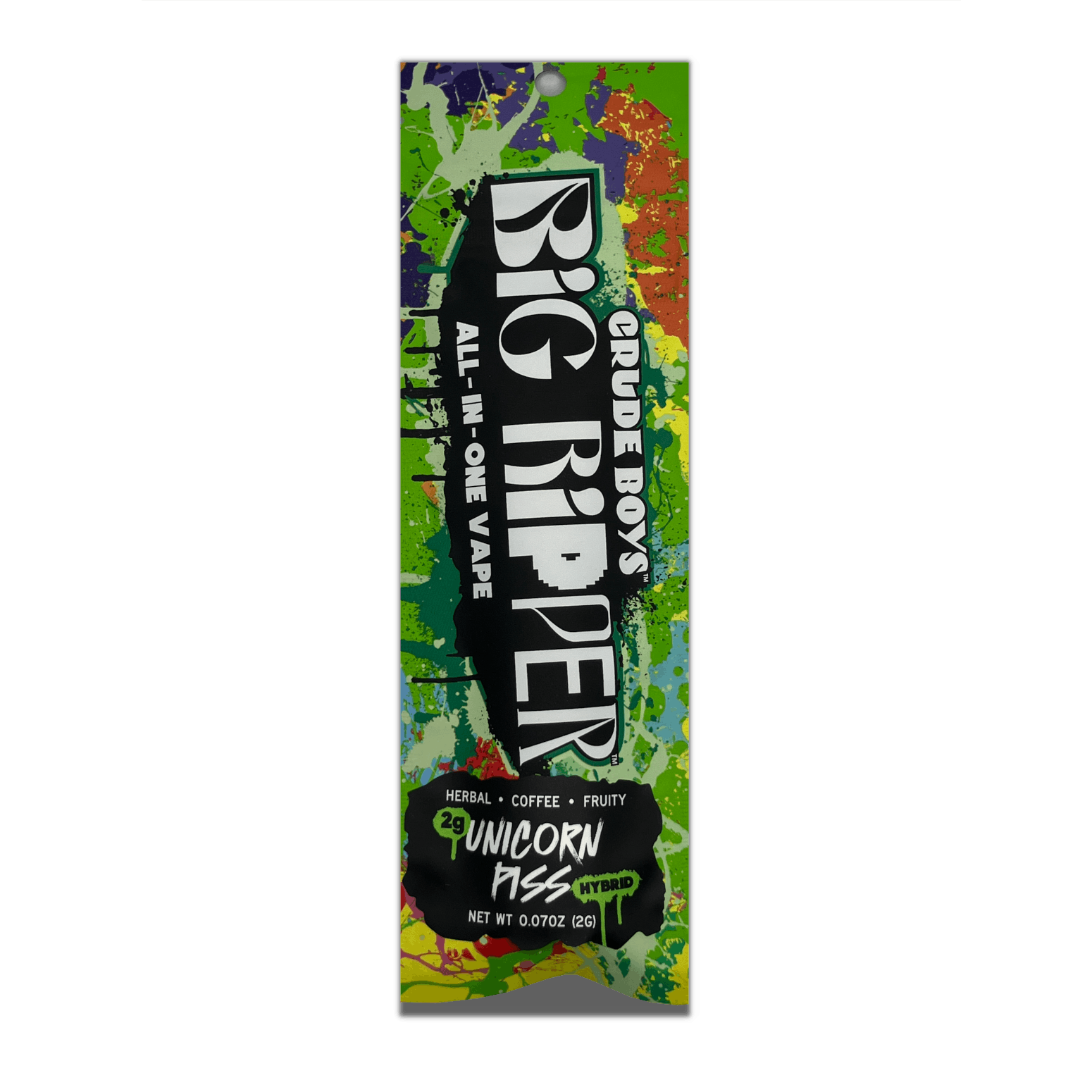 Product: Crude Boys | Disposable Vape - 2g - Unicorn Piss (Hybrid)