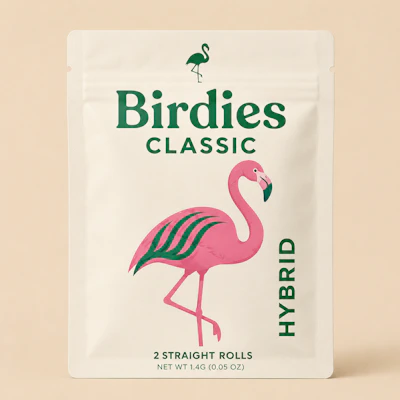 Birdies - 2 Pack .7g Prerolls - Classic Hybrid - PRE_ROLLS by Birdies at King of Budz