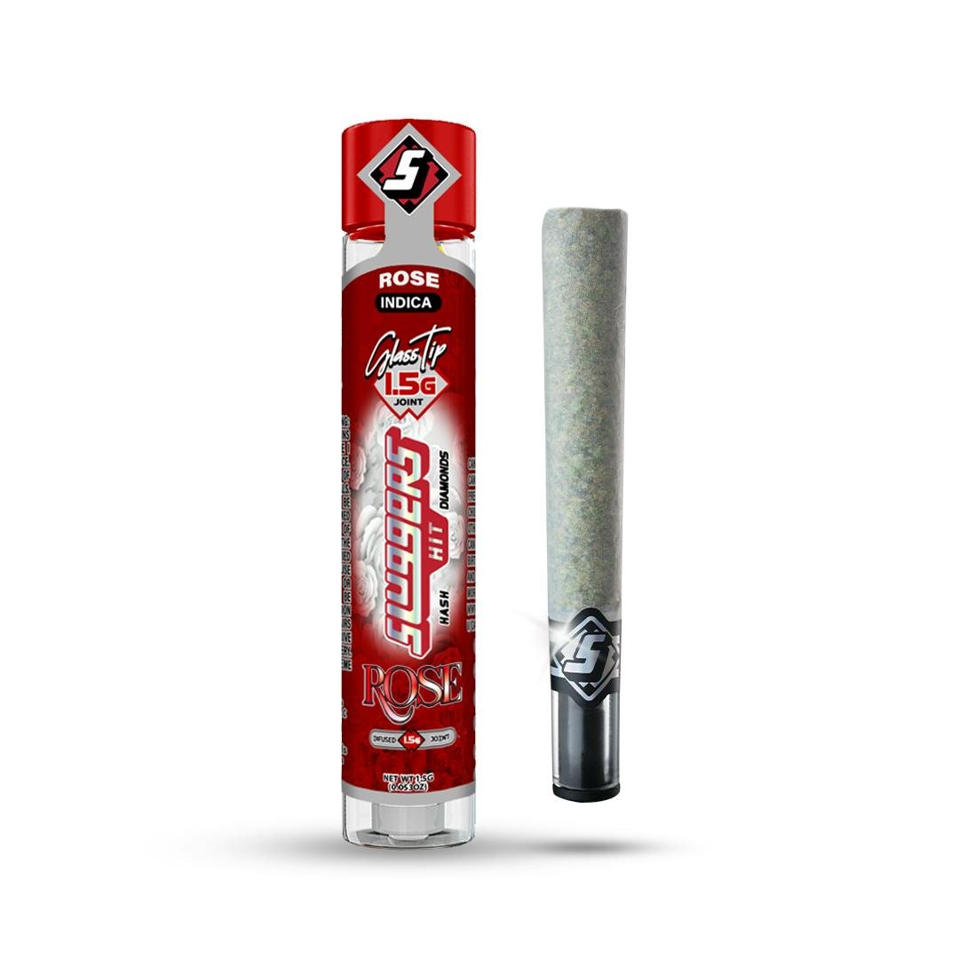 Rose Glass Tip Joint | 1.5g