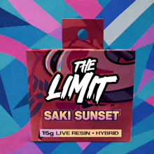 The Limit - 15g Live Resin - Saki Sunset