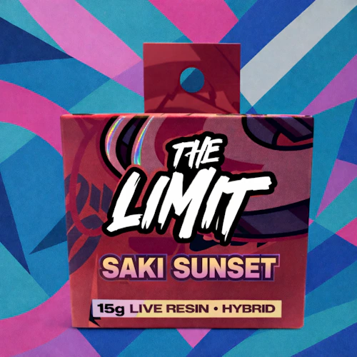 The Limit - 15g Live Resin - Saki Sunset