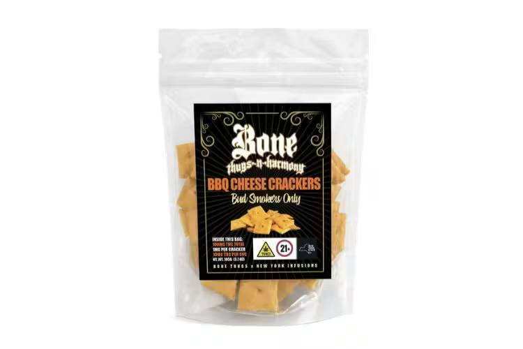 Product Bone Thugs N Harmony - Bud Smokers Only - BBQ Cheese Crackers - 100mg - 100 pack