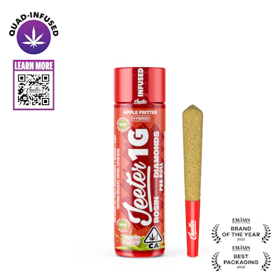 Apple Fritter Jeeter Infused Pre-Roll | 1g - PRE_ROLLS by Jeeter at King of Budz