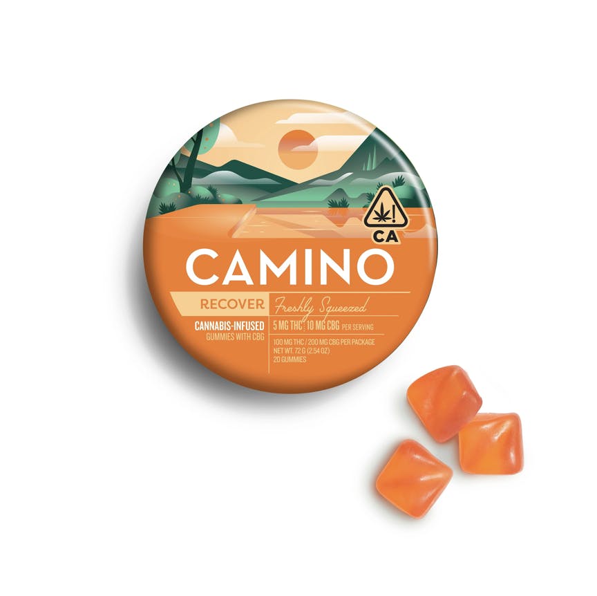 Edibles | Camino | Freshly Squeezed CBG  20 ct | 100mg