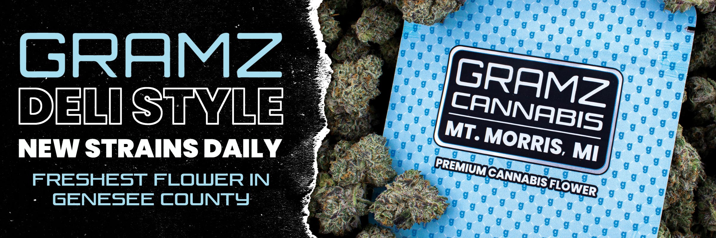Gramz Cannabis, Mt. Morris, Michigan. Deli Style, freshest flower in Genesee County