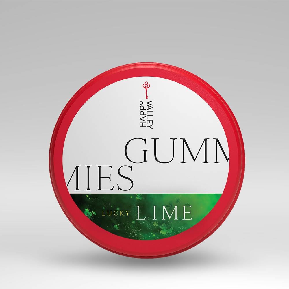Gummies 100 mg THC Lime