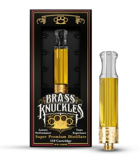 Cart | Brass Knuckles | Permanent Marker | 510 Vape Cart | 1g