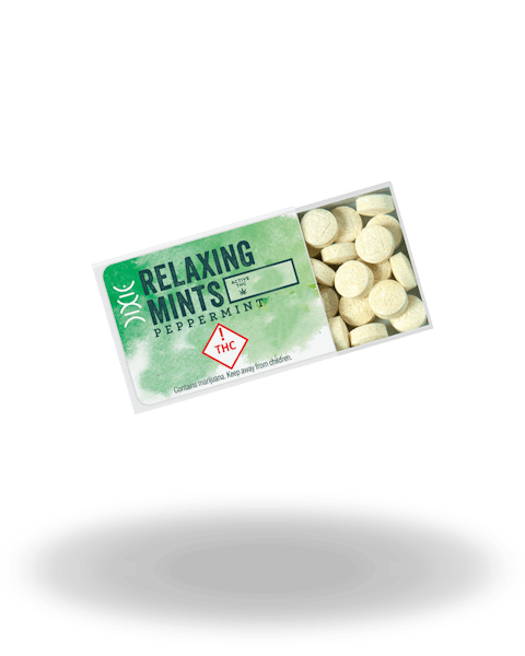 Dixie | Peppermint Relaxing Mints | 100mg