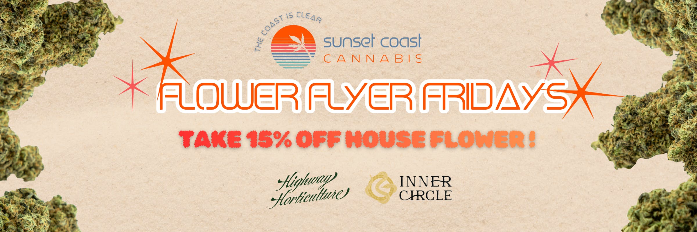 flower fridays discount sale inner circle highway horticulture