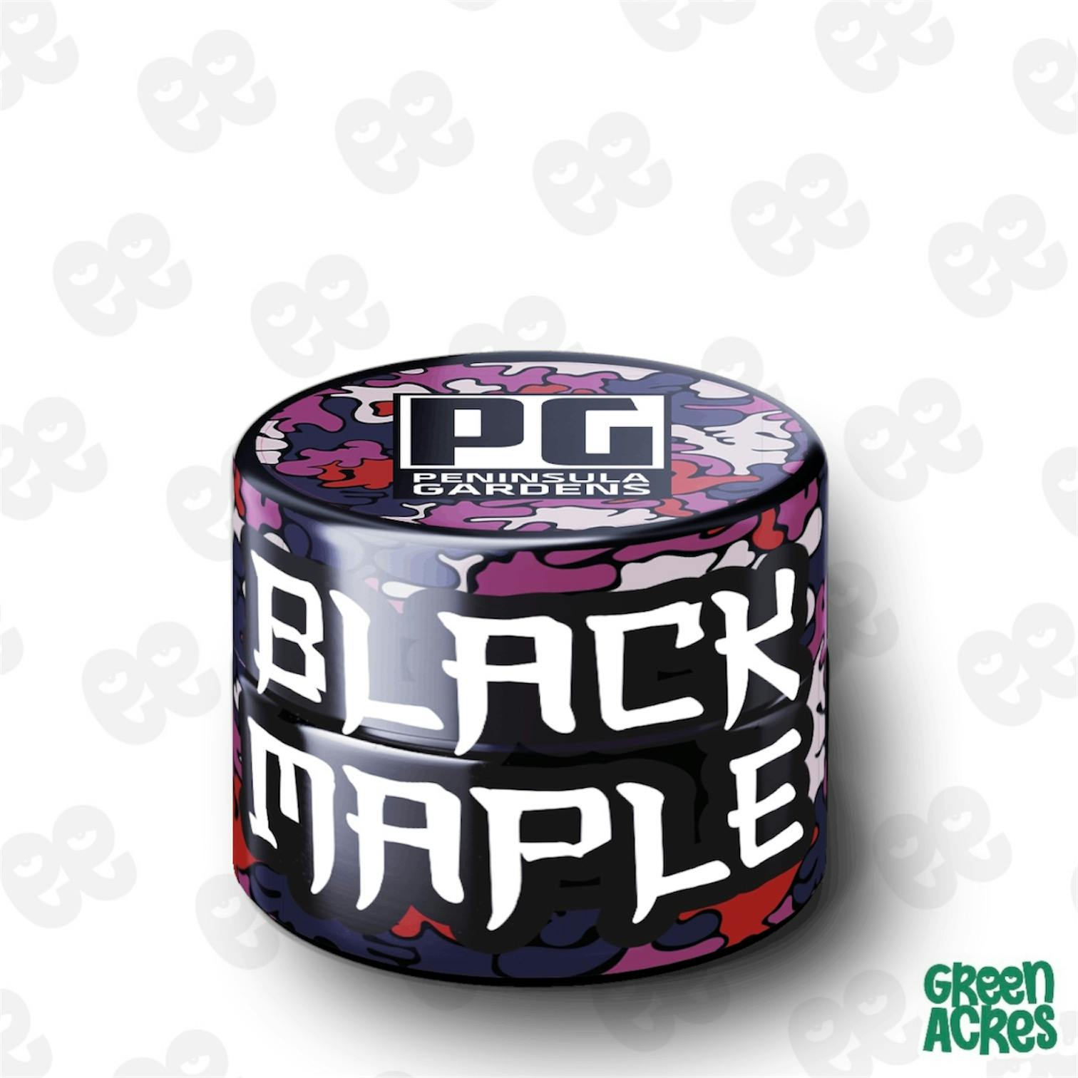 Peninsula Gardens: Black Maple 1G Jar | Green Acres - Detroit 8 Mile